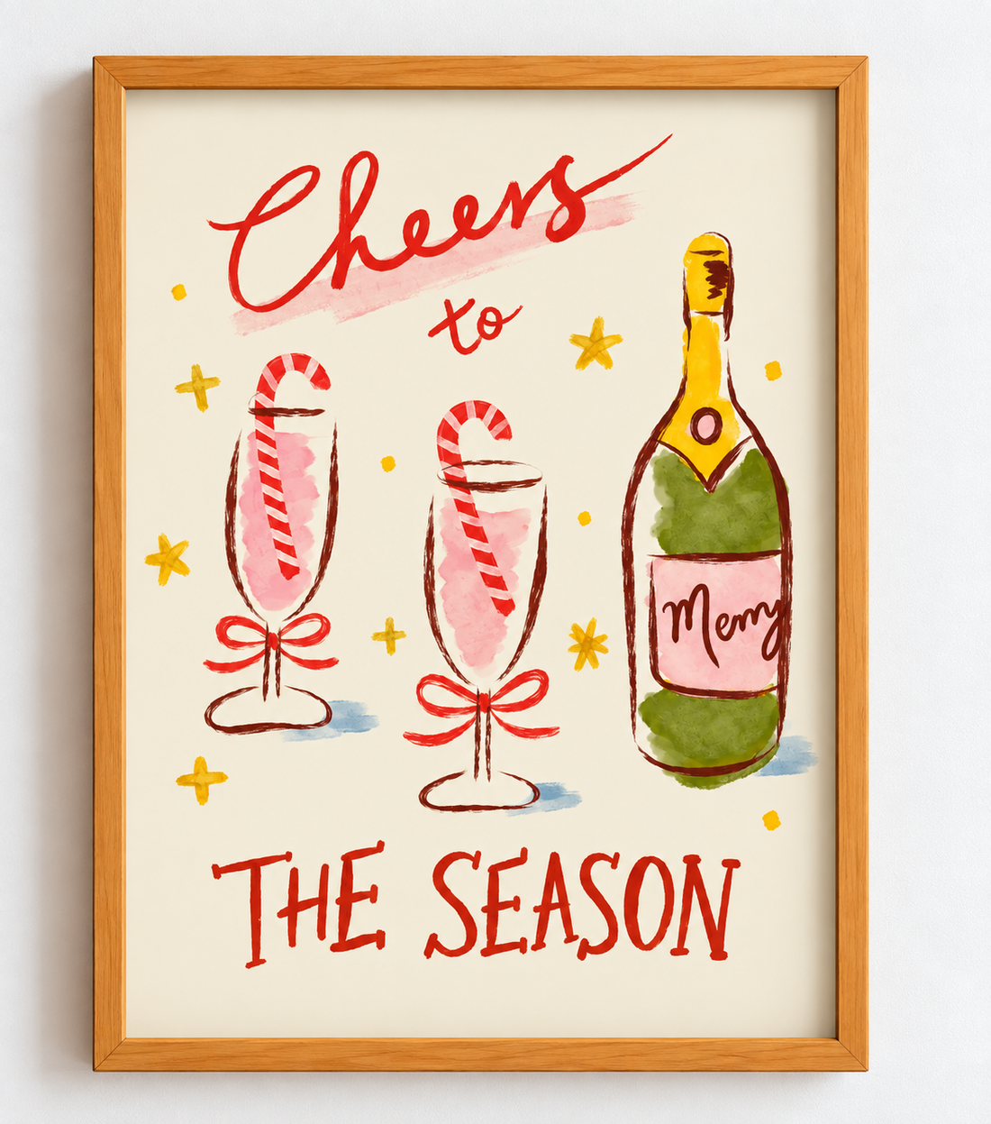 Cheers the season Frame