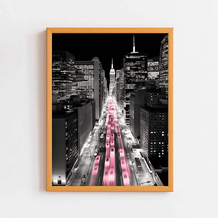 New York City Lights Frame