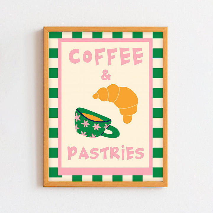 Coffee & Pastries Frame