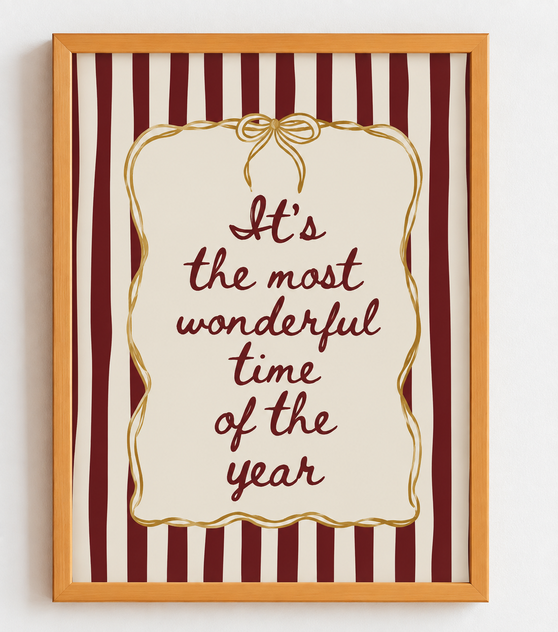 Wonderful time of the year Frame