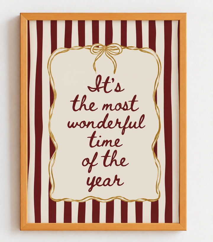 Wonderful time of the year Frame