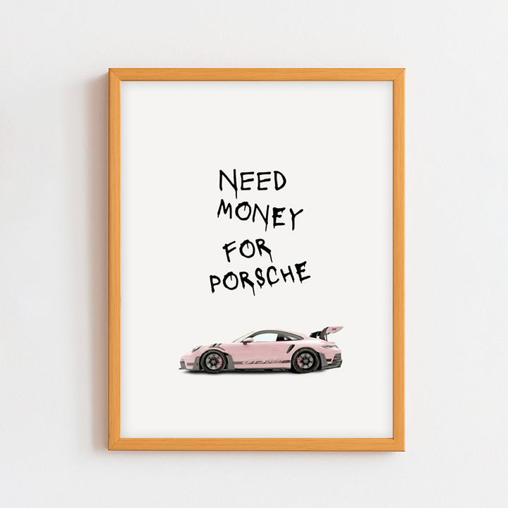 Need money for Porsche Frame