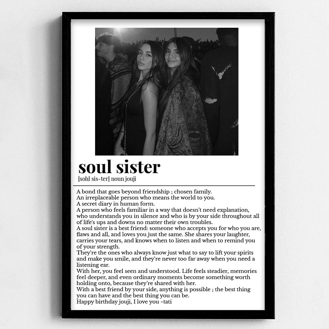 Soul sister Frame