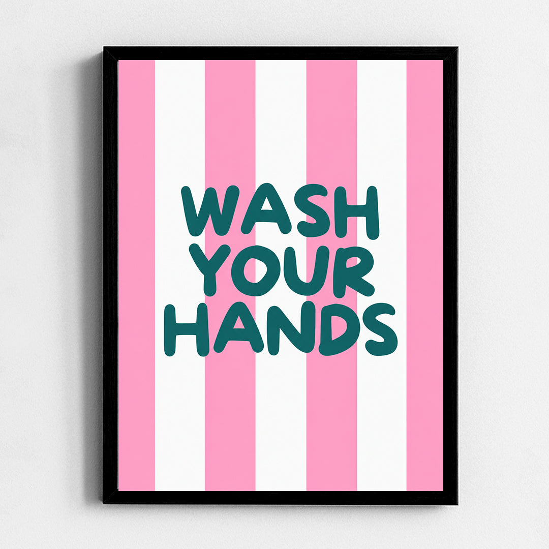 Wash your hands Frame