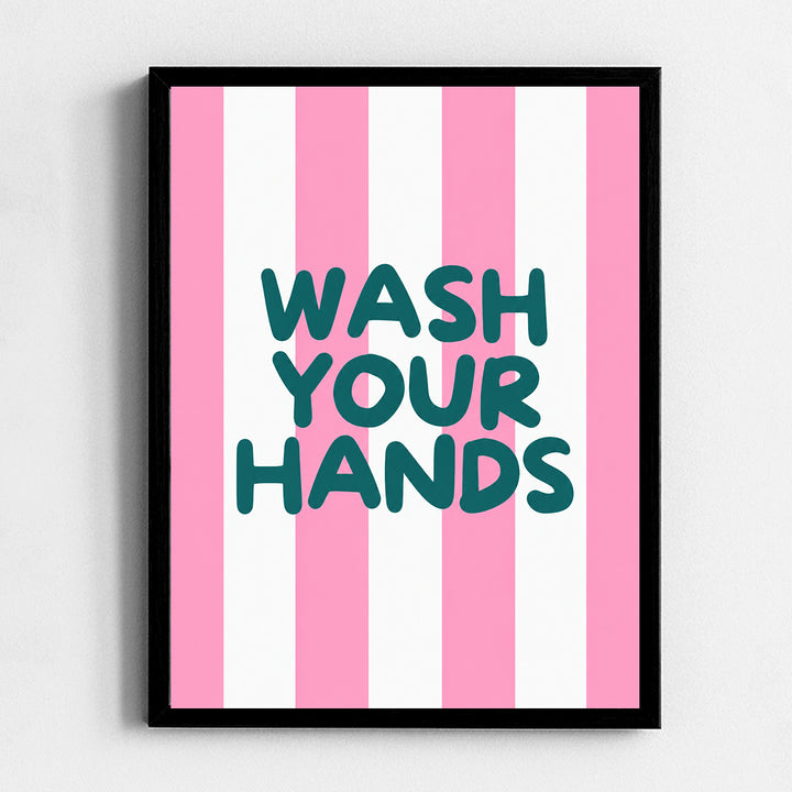 Wash your hands Frame