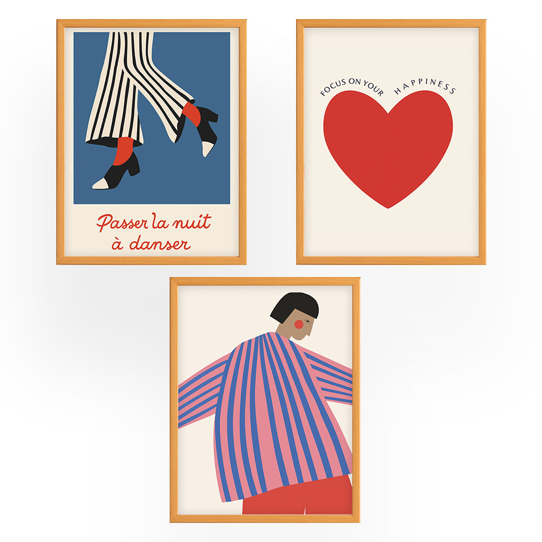 Set of 3 - Funky Frames