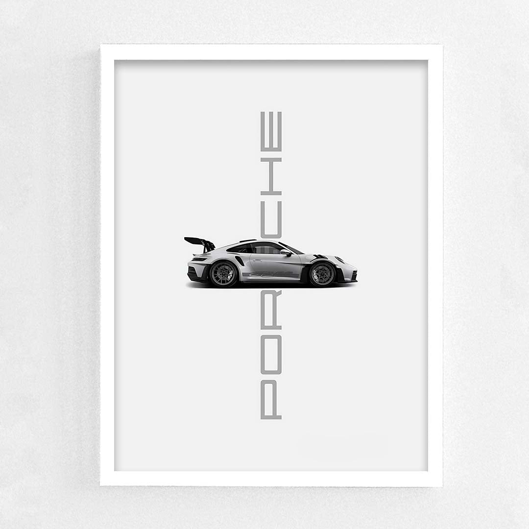 Grey Porsche Frame