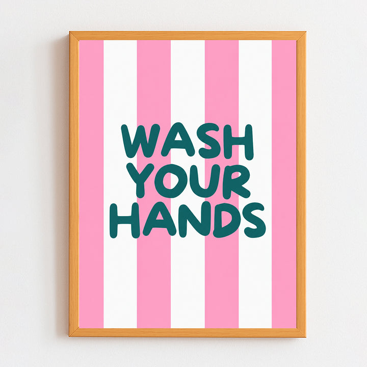 Wash your hands Frame