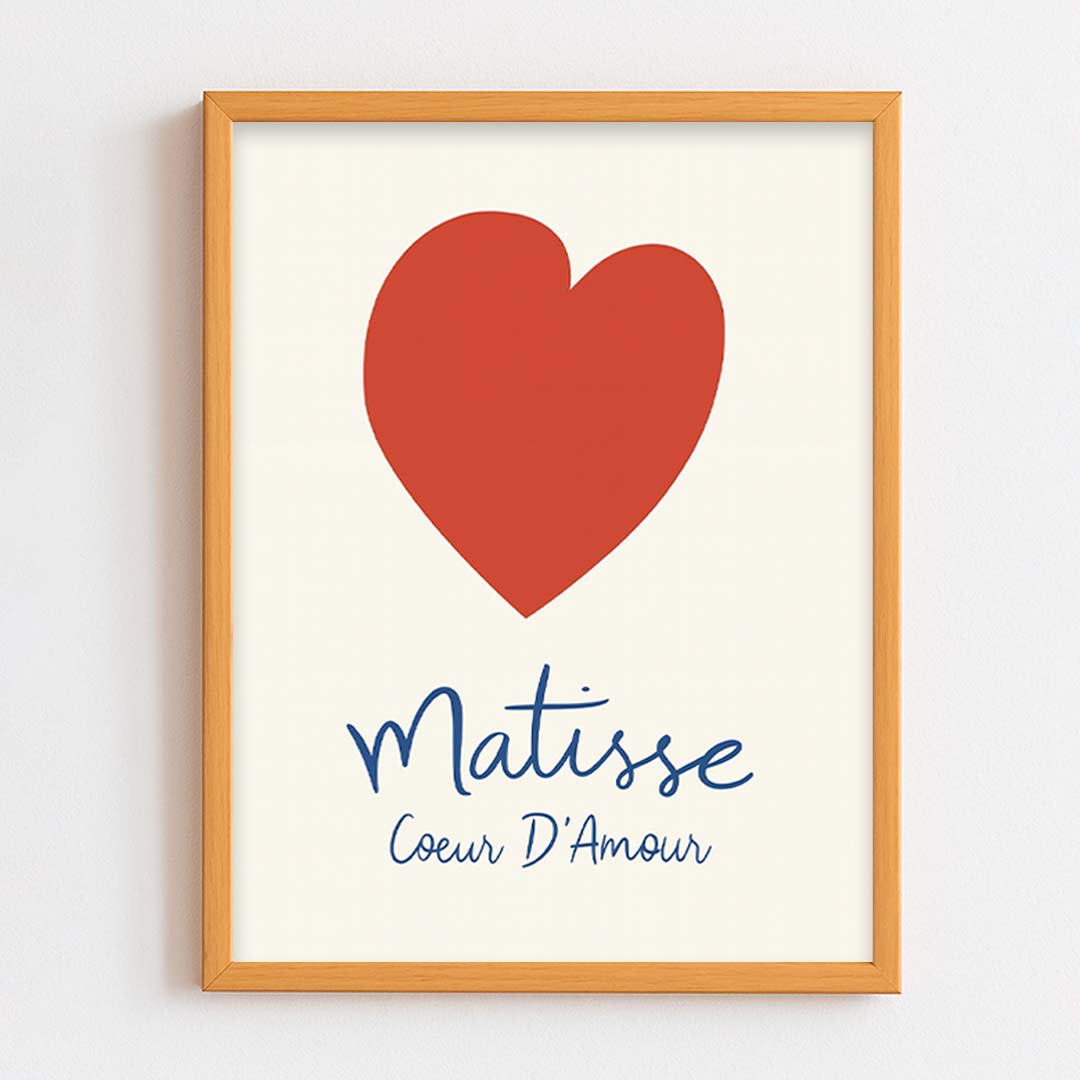 Matisse Coeur D'amour Frame